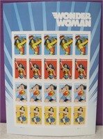 Wonder Woman 2016 Forever Stamp Sheet