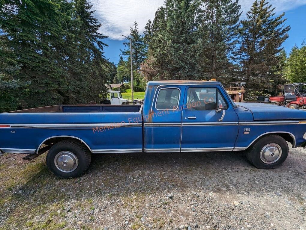 1975 Ford F250 Pickup XLT - Non Op