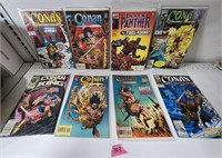 8 Vtg Marvel Comics