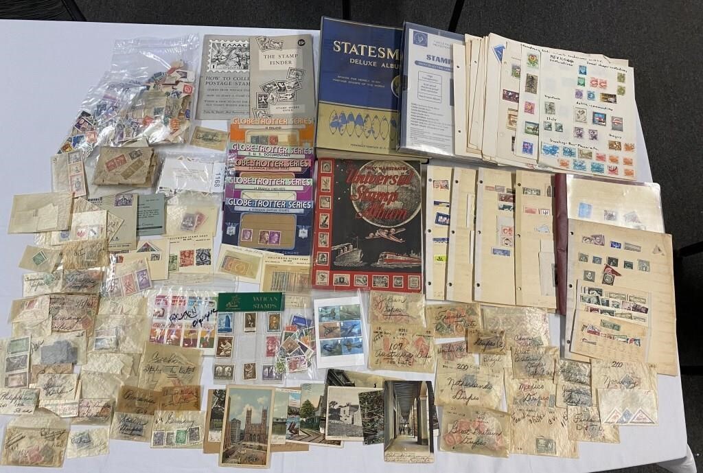 World Wide Stamp Lot large Qty  NOTES