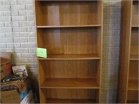 Three bookcases -