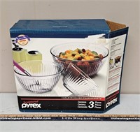 PYREX Bowls-Open Box