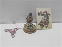 Assorted Home Art Items Largest 6"x 5"