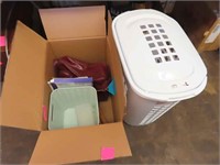 Laundry Hamper, Travel Bag, Plastic Basket