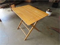 Wood Folding Table