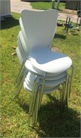 Modern Side Chairs Lot of 8