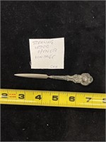 Silver Letter Opener Vintage