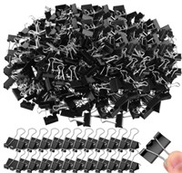 (New)
Jetec 100 Pieces Black Binder Clips Medium