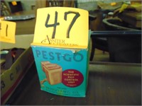 Vintage/Antique Pestgo Pest Control w/Box