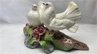 Life Size Love Birds Ceramic