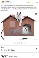 Heated Cat House (Open Box)