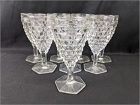 Eight 10oz Goblets