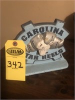 Cast Iron Tarheels Doorstop