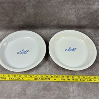 2 Corning Pie Plates
