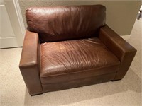 Genuine Leather oversized Chair/Loveseat 35x51x40