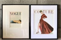 Framed Wall Art, Vogue, Couture