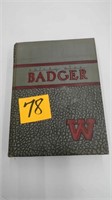 1939 Wisconsin Badger Book Vol 54