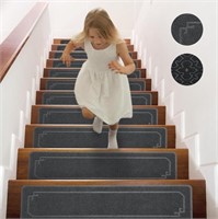 B2611  Yecaye Stair Treads for Wooden Steps, 30in