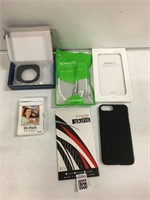 ASSORTED PHONE AND CAMERA ACCESSORIES