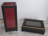 MUSICAL JEWELRY BOX & VOTIVE LANTERN