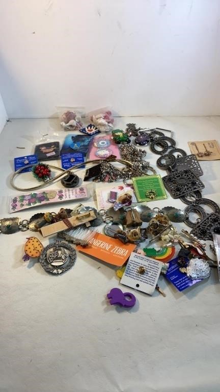 Pins, Belts, and more Lot