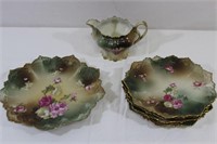 1890s Austrian Floral Plates