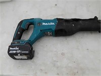 Makita DJR186 Reciprocating  saw with battery