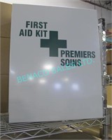 2X, NEW XL, FIRST AID KIT BOX, NO SUPPLIES