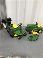 JD lawn mower, batwing mower