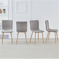 Dining Chairs Set Kitchen Chairs with PU Upholster