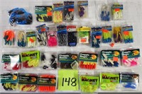 Lot of New Crappie Lures & Grubs