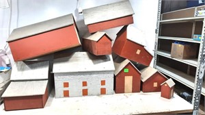 Set of Wood Kids Farm Buildings