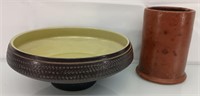 2 pc vintage pottery