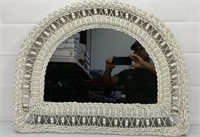 Wicker mirror 30 x 23