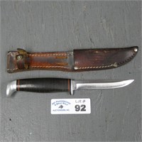 Case XX SS 3 Finn SSP Fixed Leather Handle Knife