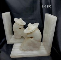 Onyx Book Ends