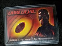 Daredevil authentic movie memorabilia Topps card