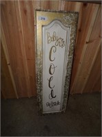 Wooden Painted Sign