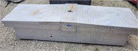 DIAMOND PLATE TRUCK TOOLBOX  [OUT FRONT]