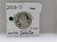 2006-S 90% Silv ND Quarter