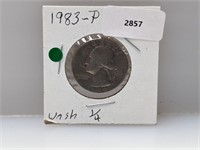 1983-P Washington Quarter