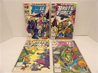 Brute Force #1-4 Complete Limited Series - 1st app
