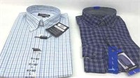 (2) LG Mens Dress Shirts- Kirkland/BC Clothing