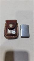 Zippo lighter with case