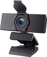 SAITOR 1080P Webcam, Built-in Microphones, Full
