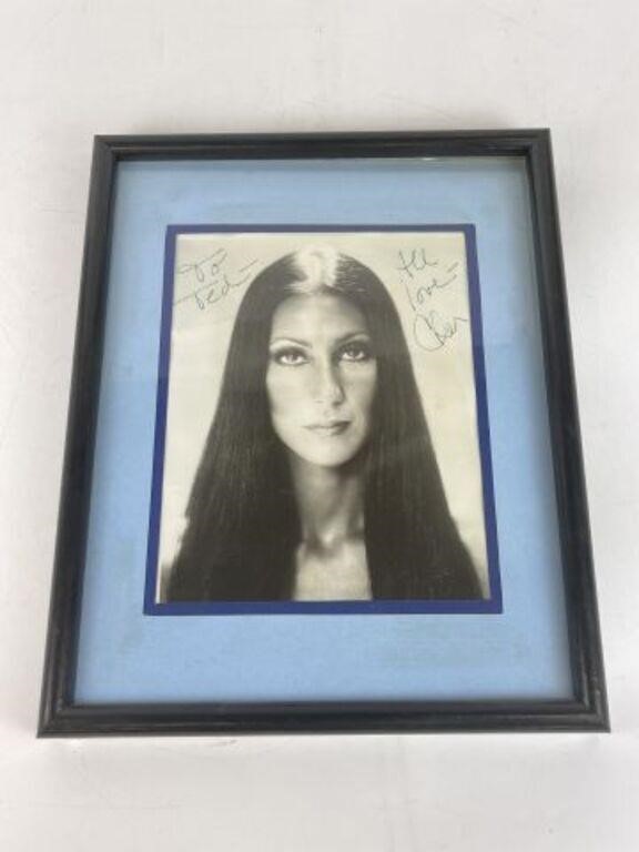 Autographed Cher Photo - Not Authenticated