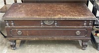 Ed Roos Company Footed Cedar Chest