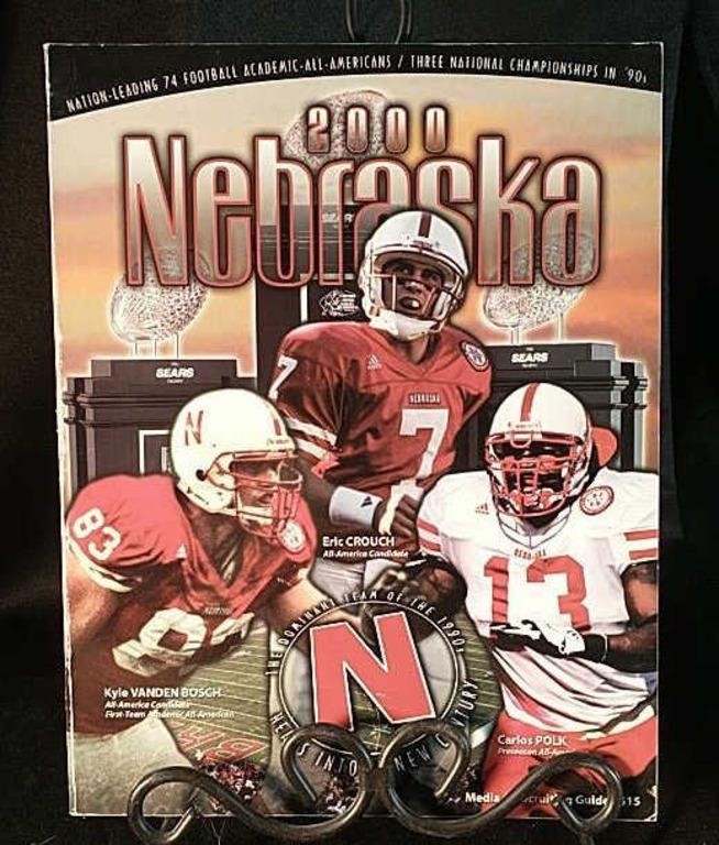 2000 Nebraska Cornhusker Media Guide