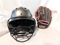 Wilson batting helmet - Franklin fast pitch pro