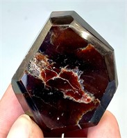 116 Gm  Almandine Garnet With Mica Specimen